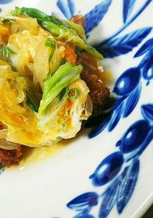 かつとじ【絶対に失敗しない卵とじ】-レシピのメイン写真