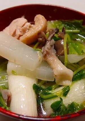 昆布茶で簡単鍋-レシピのメイン写真
