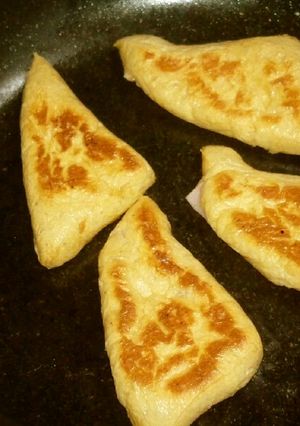 油揚げのハムチーズ糖質制限ダイエット-レシピのメイン写真