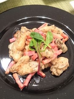 牡蠣とベーコンのバター炒め-レシピのメイン写真