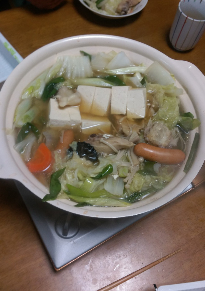 魚介と鶏肉の融合鍋-レシピのメイン写真