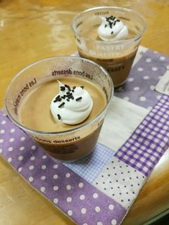カフェオレ☆チョコプリン-レシピのメイン写真