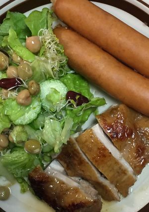 ☆鶏の照り焼きプレート-レシピのメイン写真