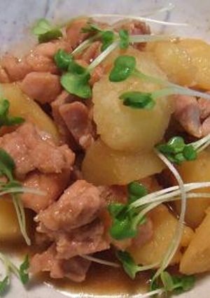 母の味！鶏肉とじゃがいもの煮物-レシピのメイン写真
