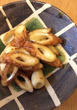お弁当にも♡子供も喜ぶ♡ちくわの甘辛煮-レシピのメイン写真