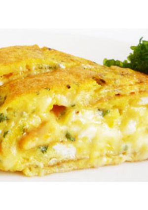 パセリとチーズの玉子焼き-レシピのメイン写真