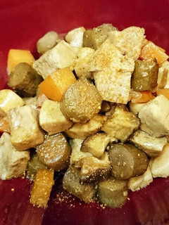 冷凍した木綿豆腐de簡単♪味染み筑前煮☆-レシピのメイン写真