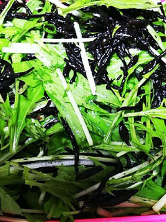 水菜とひじきの中華サラダ-レシピのメイン写真