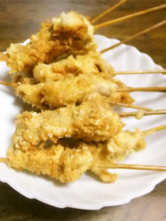 マグロに切り落としの串カツ-レシピのメイン写真