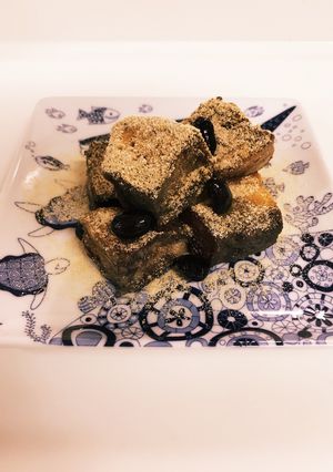 ❁煮汁捨てないで♡黒豆フレンチトースト❁-レシピのメイン写真