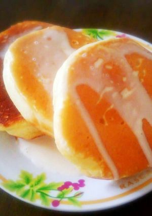 マヨで卵なし！？！簡単分厚いホットケーキ-レシピのメイン写真