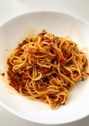 トマトで作ったトマトソースソイドルパスタ-レシピのメイン写真