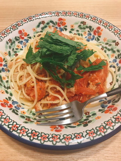 ✿トマトとツナと大葉のさっぱりパスタ✿-レシピのメイン写真