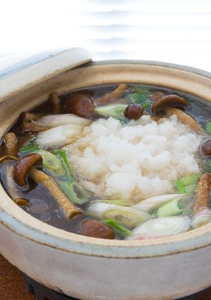 一番おいしい! なめこのみぞれ鍋-レシピのメイン写真