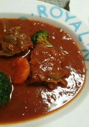 牛すね肉のシチュー-レシピのメイン写真