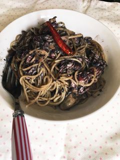 ゲソと牡蠣オイルのペペロンチーノ-レシピのメイン写真