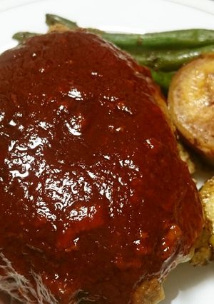 ワインに合う♪肉々しいハンバーグ-レシピのメイン写真