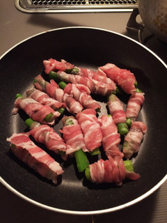 簡単!お弁当にアスパラ豚肉巻き-レシピのメイン写真
