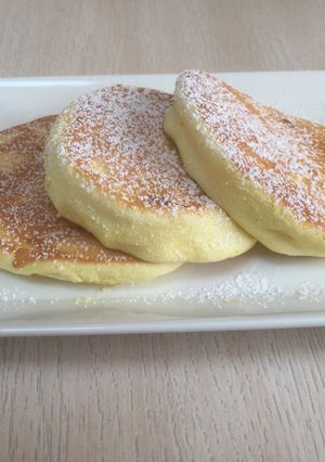 ☆絶品簡単 スフレパンケーキ☆-レシピのメイン写真
