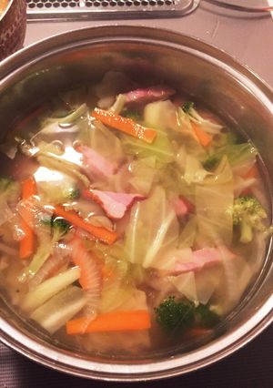 簡単！野菜スープ-レシピのメイン写真