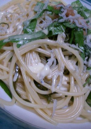 オクラと梅のさっぱり＆ネバパスタ-レシピのメイン写真
