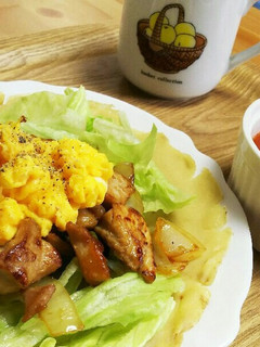 照り焼きガレット-レシピのメイン写真