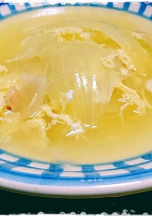 卵と玉ねぎの絶品スープ♪-レシピのメイン写真