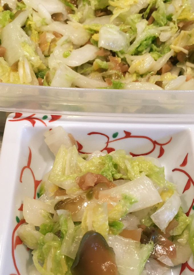 白菜と搾菜の中華風漬け物-レシピのメイン写真