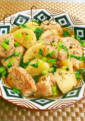 かぶと豚肉のスパイシー和風コンソメポトフ-レシピのメイン写真