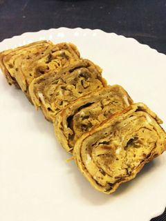 とろろ昆布のだし巻き卵-レシピのメイン写真