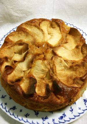 大量消費にオススメ♪ぎっしりりんごケーキ-レシピのメイン写真