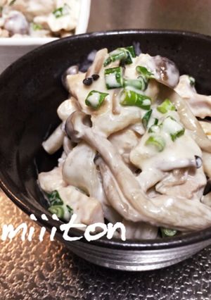 かぶとしめじのポンマヨサラダ＊-レシピのメイン写真