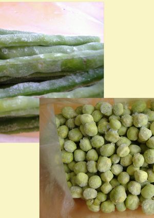 三度豆・えんどう豆など豆類の保存方法-レシピのメイン写真