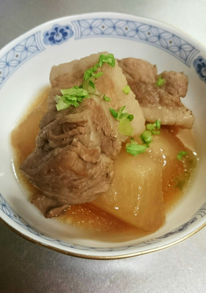 豚バラ肉と大根の煮物-レシピのメイン写真