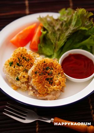 オーブントースターで！ミラノ風チキンカツ-レシピのメイン写真