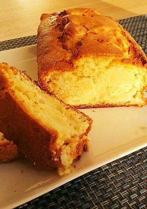 HMで簡単ふんわりりんごのパウンドケーキ-レシピのメイン写真