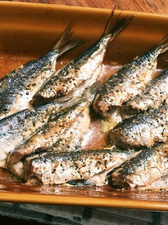 お皿でお料理( *´艸`)♪いわし焼き-レシピのメイン写真