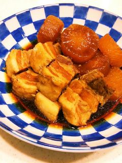 柔らか豚バラと大根の煮もの-レシピのメイン写真
