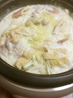 温泉豆腐ちゃんぽん鍋-レシピのメイン写真