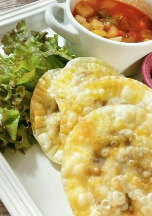 簡単過ぎる！残ったドライカレーでおつまみ-レシピのメイン写真