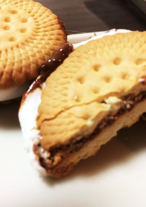簡単美味しい^ ^マシュマロサンド-レシピのメイン写真