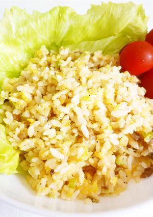 味付きザーサイで簡単チャーハン　搾菜炒飯-レシピのメイン写真