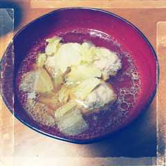 รูปของ 白菜&肉団子のあったかスープ