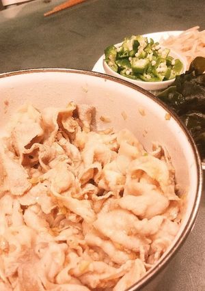 簡単！冷しゃぶサラダ！豚しゃぶ和風マリネ-レシピのメイン写真