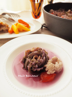 紫白菜のスープ-レシピのメイン写真