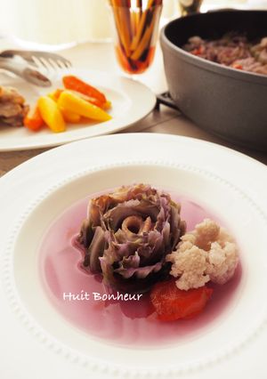 紫白菜のスープ-レシピのメイン写真