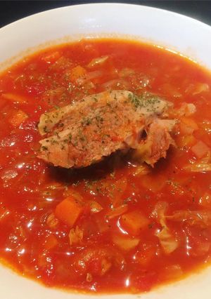 野菜の旨味たっぷり！簡単ミネストローネ-レシピのメイン写真
