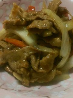 豚肉のカレー炒め-レシピのメイン写真