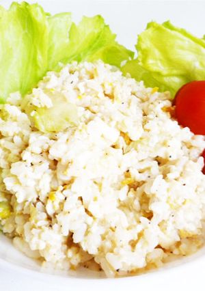 レタスと豆腐のチャーハン-レシピのメイン写真