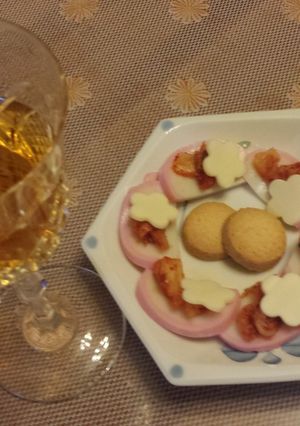 ワインに蒲鉾！-レシピのメイン写真